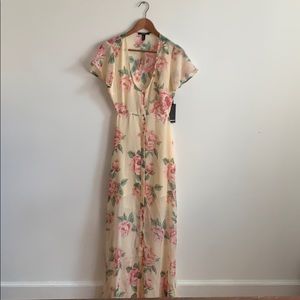 Open back summer dress